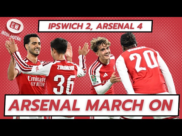 DOWMAN DAZZLES! Ipswich 2, Arsenal 4 - Match reaction