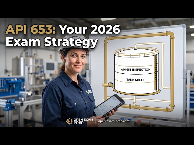 API 653 Exam Strategy 2026: How to Master the Closed-Book & Open-Book Sections