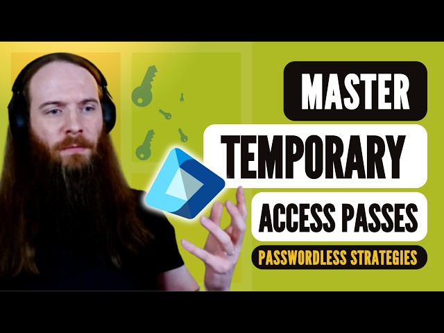 How to Setup Temporary Access Passes? [Passwordless Authentication Fixed]