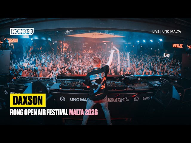 Daxson | LIVE at Rong Open Air Festival Malta 2026 | UNO Malta