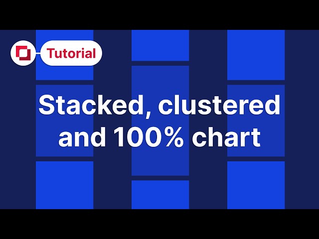 Stacked, clustered and 100% chart (thinkcell tutorials)