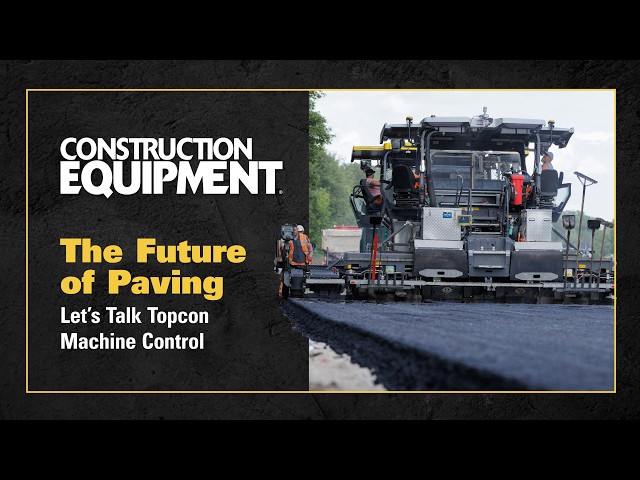 🚧 How AI, Machine Control, and Digital Data Are Changing Asphalt Paving | Topcon Interview