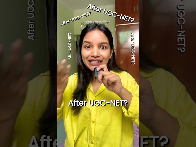 What To Do After UGC-NET😭 #ugcnet #english #ugcnetenglish #motivation #study #students