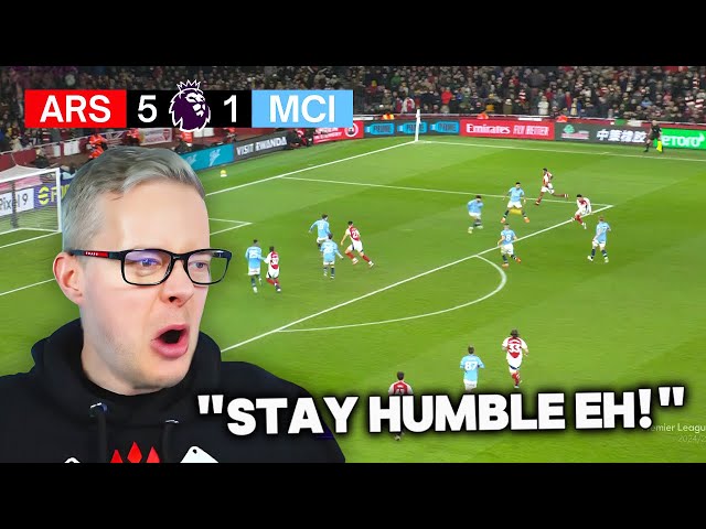 Arsenal vs Manchester City Watchalong With Mark Goldbridge