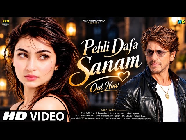 New Song 2026 | New Hindi Song | Pehli Dafa Sanam | Shah Rukh Khan | Sara Arjun | New Song 