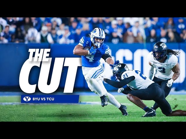 THE CUT: TCU | Cinematic Full Game Highlights | BYU FOOTBALL