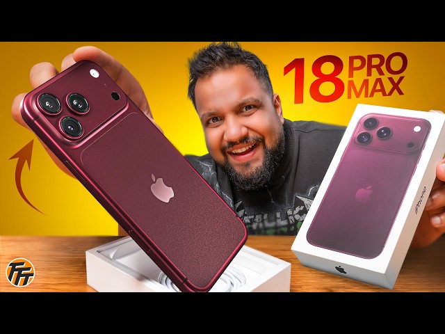 iPhone 18 Pro Max Unboxing & First Impressions - பெரிய Upgrade இல்ல ஆனால் Upgrade இருக்கு!