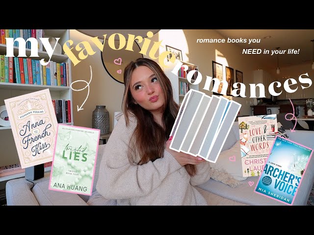 my favorite romance books EVER 💕🧸💌✨