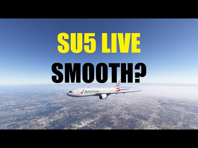 Miami → Jamaica LIVE | SU5 Beta Smoothness Test (MSFS 2024)