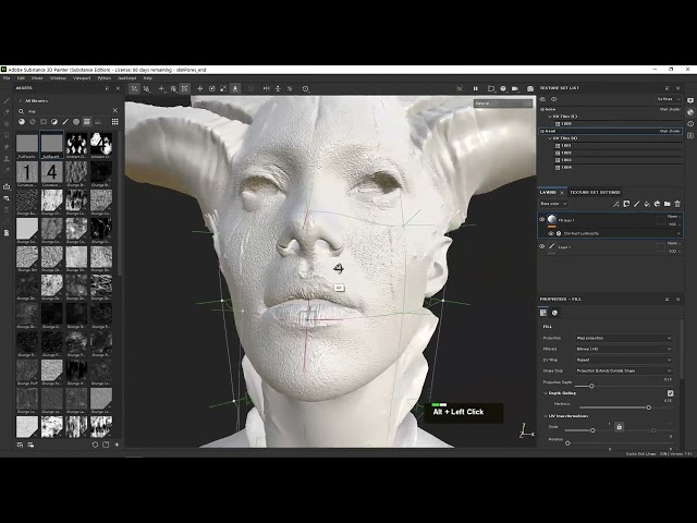 Flipped Normals face texturing
