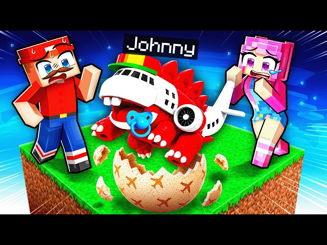 I Pretended to be BABY INFECTED SKY on ONE CHUNK!