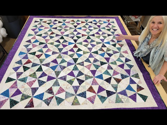 PICTURESQUE PATCHWORK! Donna's "Roundabout" Quilt Tutorial ********FREE PATTERN********