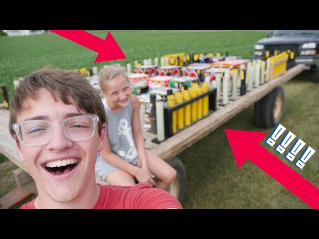 INSANE Amount of 4th of July Fireworks!
