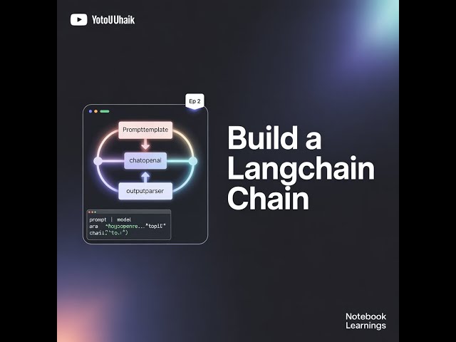 Build a YouTube Description Generator with LangChain