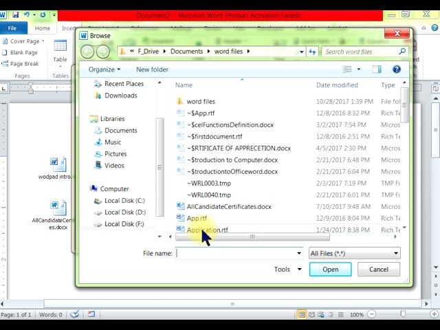 How To Insert and Link Multiple documents in One Document in Hindi / Urdu using Ms Word Part 2