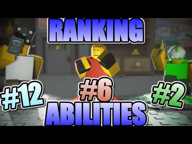 Ranking Every Civilian Ability In Die of Death (ROBLOX)