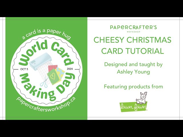 Cheesy Christmas Card Tutorial