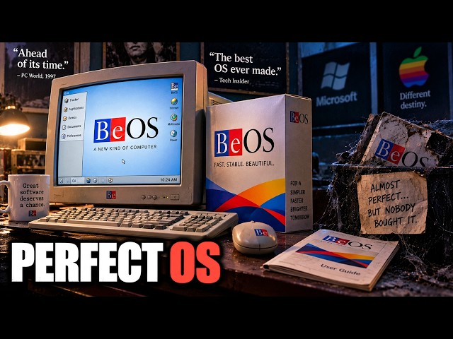 The Best Operating System Ever Made — and Nobody Bought It (BeOS)
