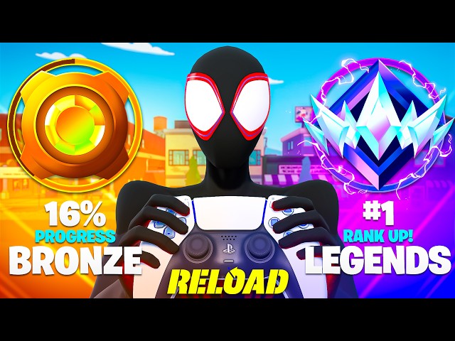 Bronze to Unreal Reload Ranked Controller Speedrun (World Record)