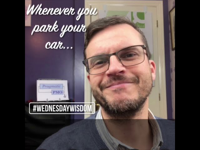 Whenever you park your car