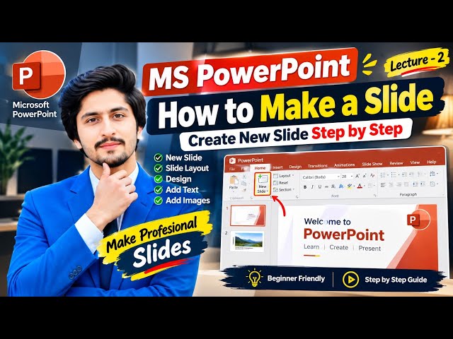 PowerPoint Home Tab Complete Guide 🔥 | Formatting, Slides & Editing Tools