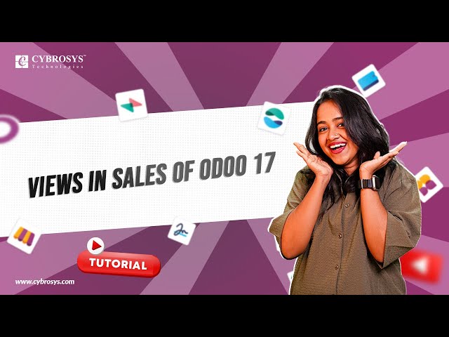 #9 What are the Different Views in Odoo 17 Sales | Views in Sales of Odoo 17