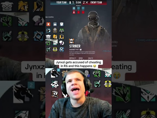 Jynxzi Gets Accused of Cheating in R6..