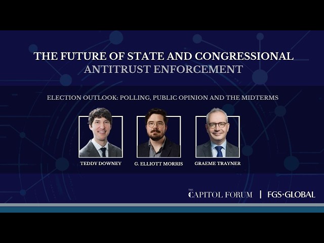 Polling, Public Opinion and Midterms | The Future of State and Congressional Antitrust Enforcement