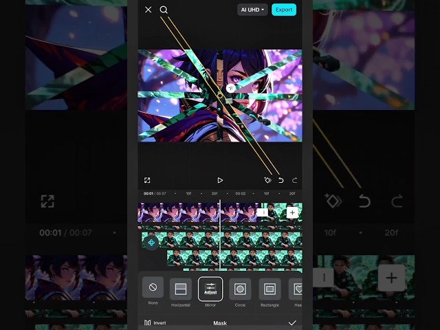 Masking Beat Sync Effect in CapCut#capcut #capcuttutorial #beatsync #capcutedit
