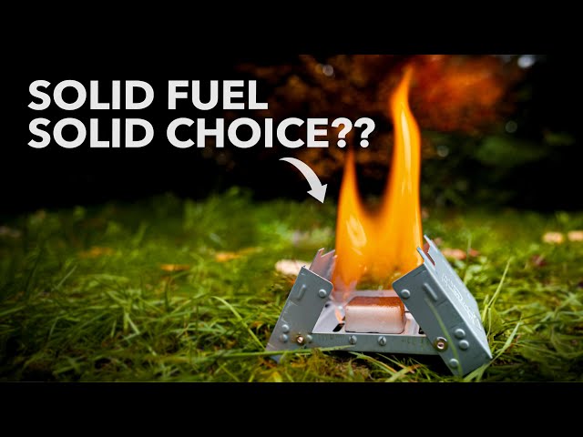 ESBIT Foldable Pocket Stove with SOLID FUEL TABLETS - Could this be your PRIMARY STOVE?