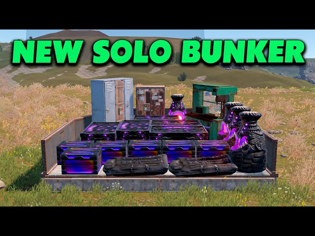 New SOLO BUNKER In Rust | Rust Building Tutorial 2025