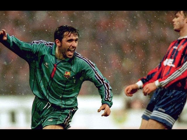 Gheorghe HAGI (Barcelona) v Bayern Munchen 1996 ● Goal & Highlights