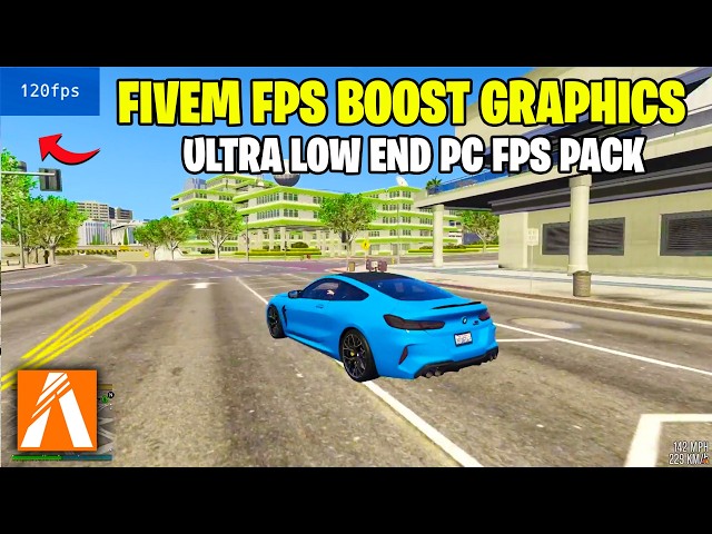 FiveM FPS Boost Graphics Pack for Low End PC 2026 | FPS Drops & Stutter Fix