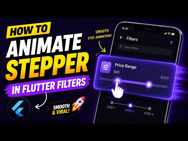 Stop Using Basic Steppers! Build This Modern Flutter UI