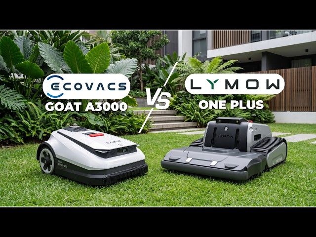 ECOVACS GOAT A3000 vs Lymow One Plus | Which Robot Mower Should You Buy?