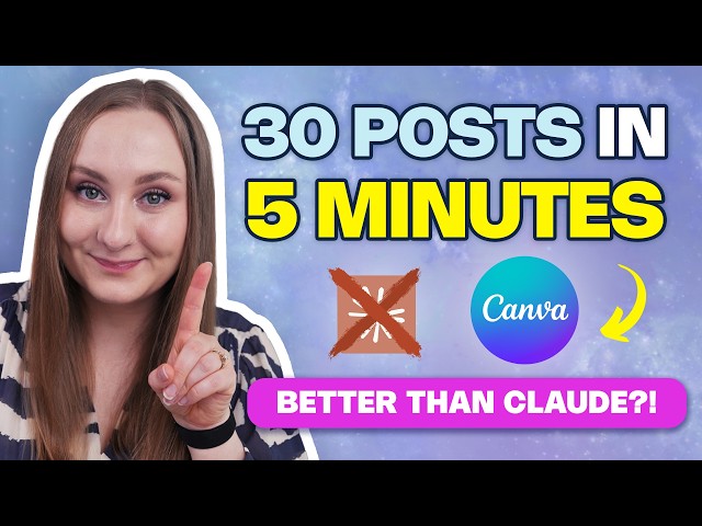 30 Instagram Posts in 5 Minutes with Canva Bulk Create