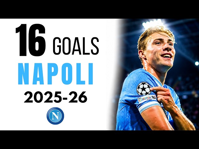 Rasmus Hojlund - All 16 Goals for Napoli | 2025-26