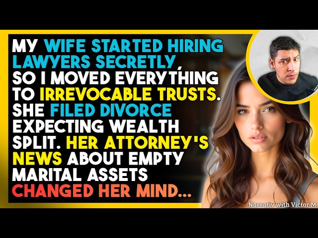 She Hired Lawyers in Secret—But my strategy left nothing behind for her to claim...