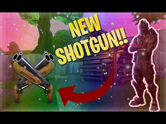 *NEW* DOUBLE BARREL SHOTGUN IN FORTNITE BATTLE ROYALE - REVIEW, STATS, DAMAGE AND MORE!