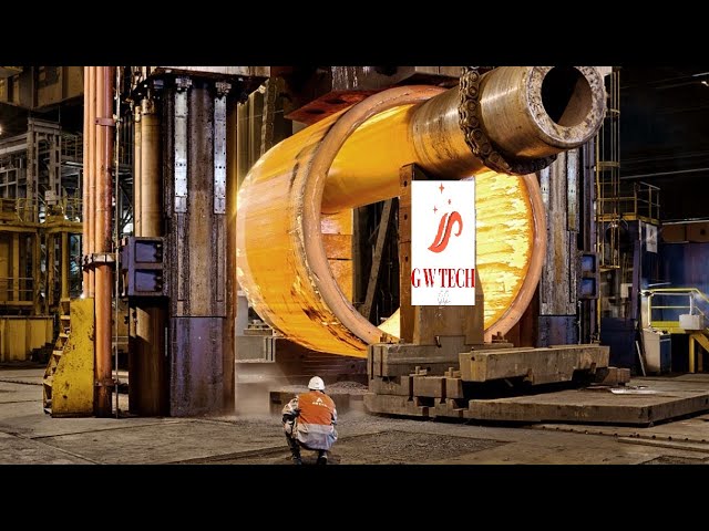 Open die forging