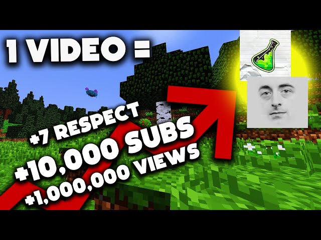 How To Easily Make a 100 Days in Minecraft Video