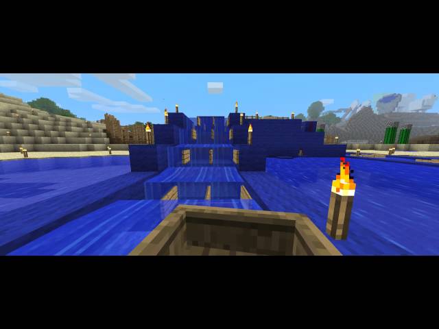 Minecraft 1.6 Log Flume Ride