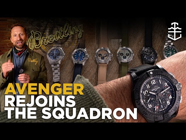 The new Breitling Avenger collection is badass