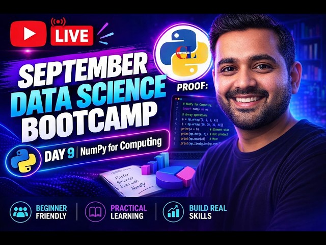 Day 9: NumPy for Computing | Data Science Bootcamp