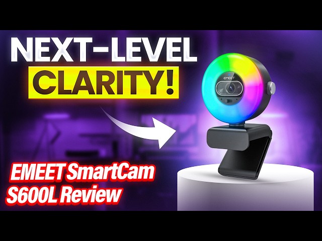 Is This The Best 4K Webcam for Streamers? | EMEET S600L Review