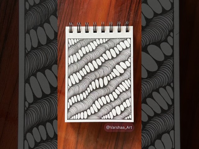 Day 398 - Easy Doodle Art Tutorial #doodle #doodleart #easy #drawing #art #zentangle #zen