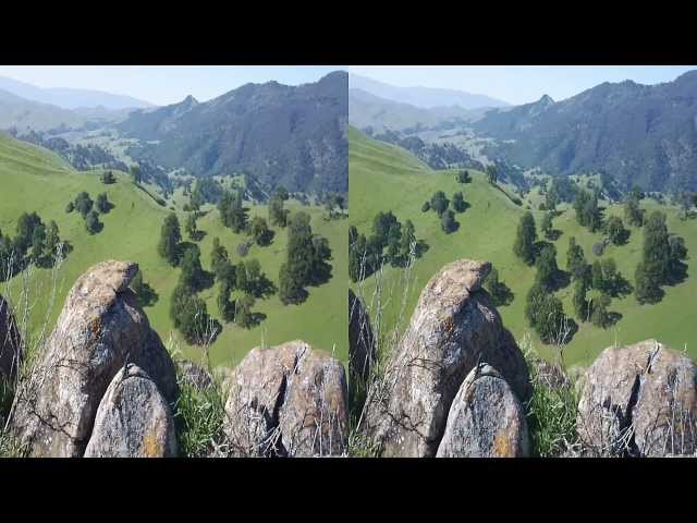 Spring in the Hills 3D stereo