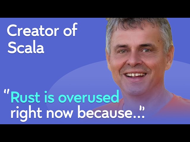 Creator of Scala: Comparing Languages And How AI Will Impact Them | Martin Odersky
