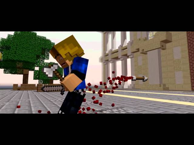 ♫  Playing Hunger Games  ♫   A Minecraft Parody of  Radioactive  By Imagine Dragons Music Video