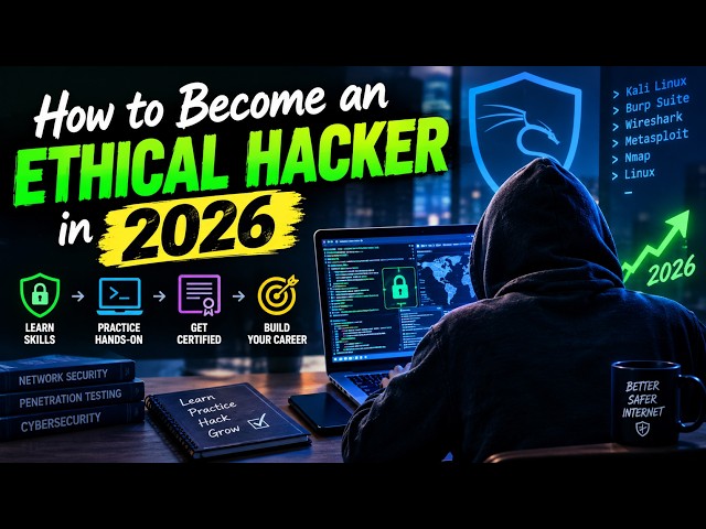 How to Become an Ethical Hacker in 2026 — Step-by-Step Roadmap